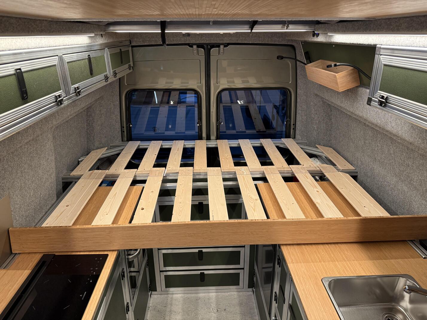 Mercedes Sprinter Bed Slide-out Flares 4x4